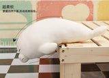 "The Peppers" - Plush Stuffed White Seal Pillow/Toy, 3 Sizes