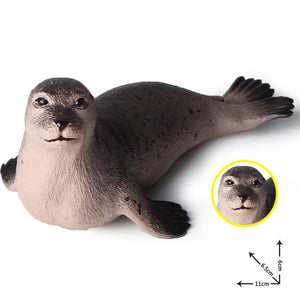 "Amsa" - PVC Harbor Seal Model Toy